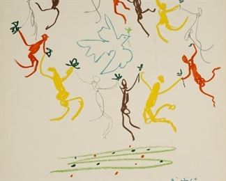 Picasso La Ronde de la Jeunesse Lithograph
