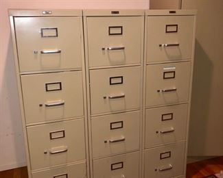 File cabinets