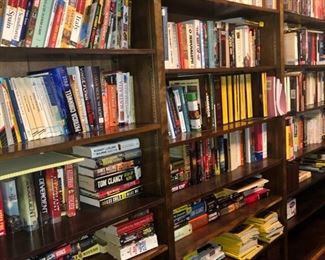 Bookcases & books 