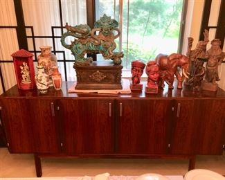 Long matching rosewood credenza Morgens Kold