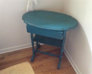 ANTIQUE PAINTED TABLE