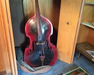 ANTIQUE "KAY" BASS FIDDLE