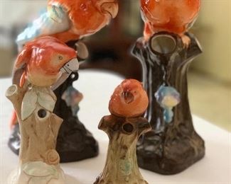 Czech bird figurines 