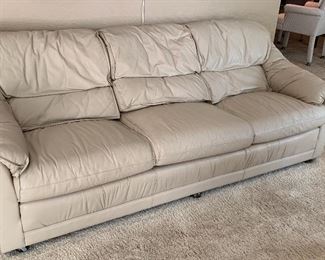 Leather sofa 