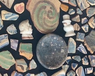 European Pottery Shards from Madden Lake 