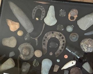 Indian and Spanish Artifacts from Madden Lake 