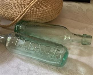 Antique Belfast bottles 