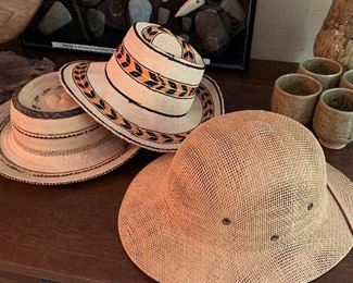 Panama hats 