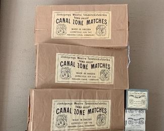 Canal Zone Matches 