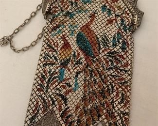 Antique gorgeous beaded purse 