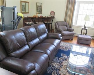 Like new Bob's Power Recliner Sofa