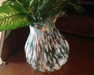 Colorful vase