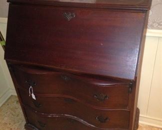 Another secretary with fold out top