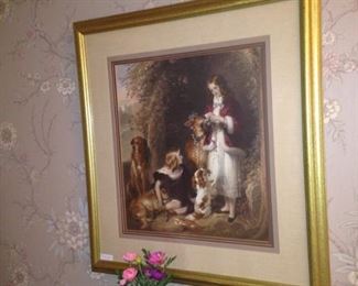 More framed and matted art