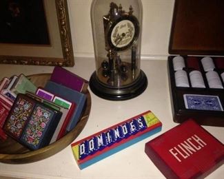 Cards and dominoes