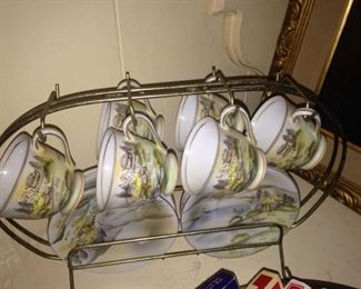 Vintage cups and saucers