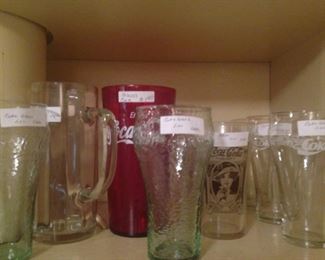 Coke glasses