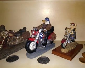 Motorcycles for accessorizing your shelves