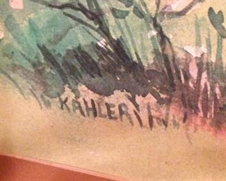 Artist Kahler