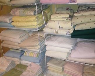 Sheets and pillowcases