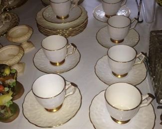 Aynsley cups & saucers- English bone china