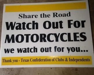 "Share the road . . . "