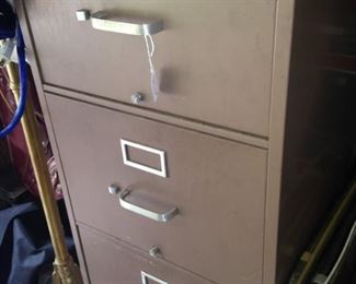 Four-drawer file cabinet