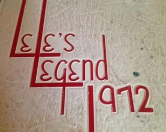 Robert E. Lee High School 1972 yearbook