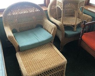 Wicker chairs 