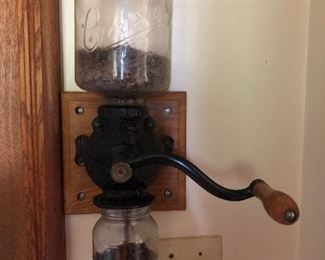 Crystal coffee grinder