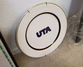 UTA Plate.  Like I really needed to describe it.