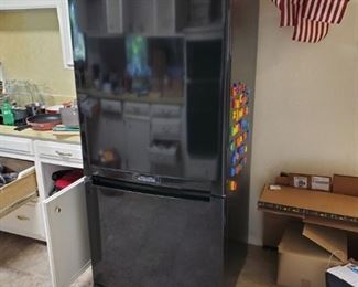 Refrigerator with bottom Freezer.  Like New