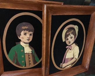 Retro paintings