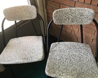 Retro folding chairs