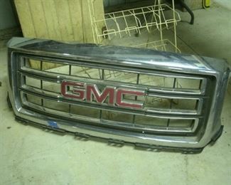 GMC truck grill