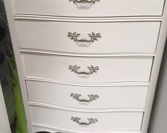 French Provincial chest of drawers