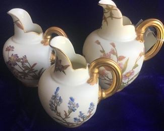 Royal Worchester flat-back pitchers