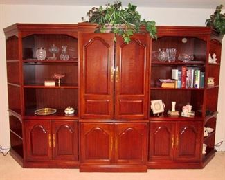 BOOKCASE ENTERTAINMENT CENTER