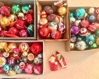 VINTAGE CHRISTMAS ORNAMENTS