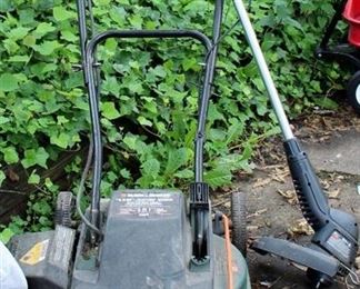 Black & Decker Electric Mower and trimmer.  Needs Cord