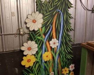 Painted Wood Decor