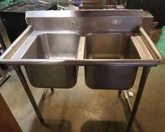 Stainless 2 Bay Sink