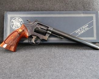 Smith & Wesson Model 17-3 Combat Masterpiece, 8-3/8" BBL, .22LR                                                                                                   Condition Appears Unfired In Original Box!