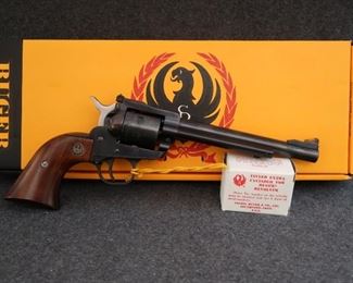 Ruger New Model Single Six, 6.5" BBL, .22 Cal. Convertible                                                                                                            Unfired In Original Box!