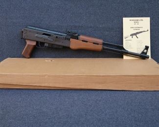 Bingham AK-22 Semi-Auto Rifle, Includes All Original Accessories, .22LR                                                                                               Unfired In Original Box!