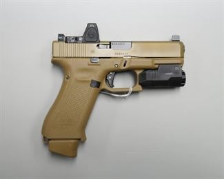 Glock 19X, Trijicon RMR, Suppressor Ready Sights, Inforce Tactical Light, 9mm                                                                              Condition is excellent.