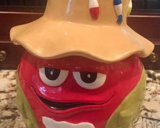 M&M Cookie Jar