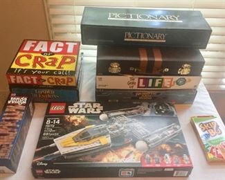 Games and Star Wars Lego Set