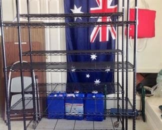  Metal Rolling Shelf Units