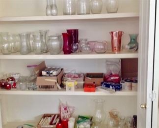 Garage- Vases & Candles